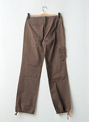 Pantalon cargo buzunare talie joasă maro SESSUN femeie