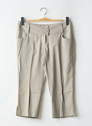 Pantalon trei sferturi talie joasă talie joasă gri VERO MODA femeie