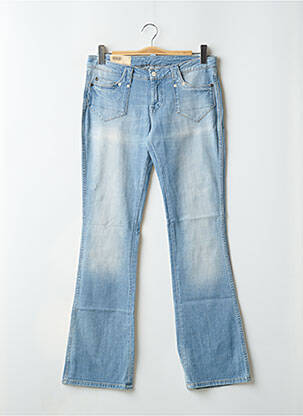 Blugi bootcut elasticitate talie joasă albastru WRANGLER femeie