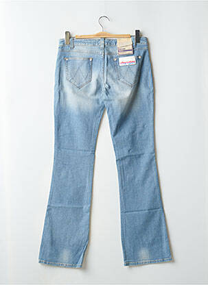 Blugi bootcut elasticitate talie joasă albastru WRANGLER femeie