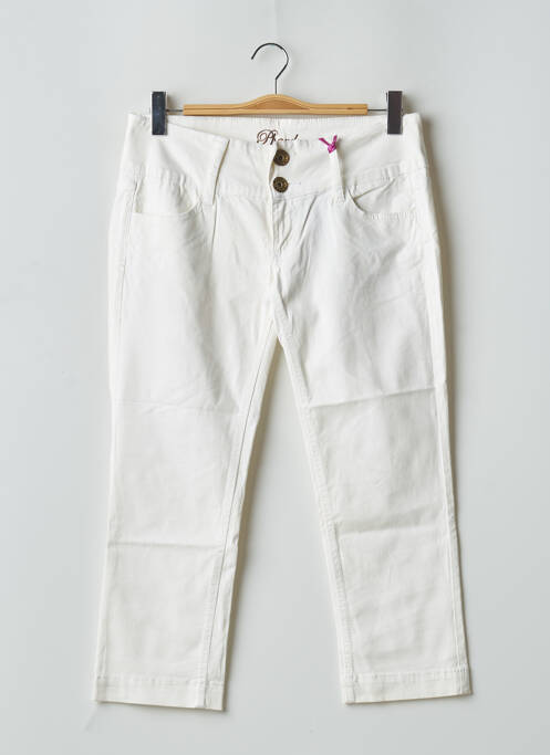 Pantalon trei sferturi bej PHARD femeie