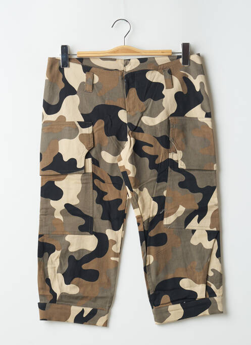 Pantalon trei sferturi maro PHARD femeie