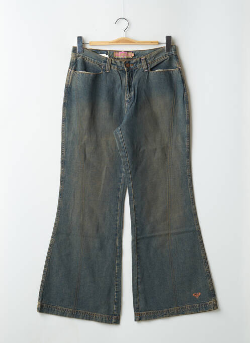 Blugi cu croială evazată albastru ROXY femeie