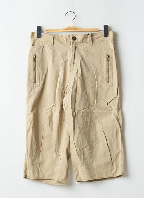 Pantalon trei sferturi bej RWD femeie