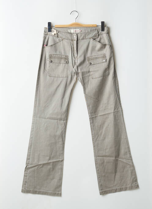 Pantalon evazat elasticitate mărime normală gri SESSUN femme