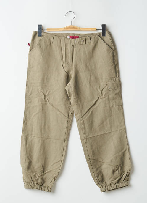 Pantalon trei sferturi verde SESSUN femeie