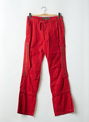 Pantalon cargo croială dreaptă mărime normală roșu FREEMAN T.PORTER femeie