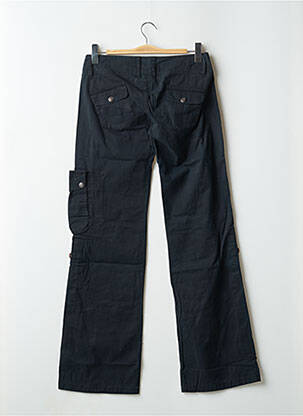 Pantalon cargo croială dreaptă talie joasă negru FREEMAN T.PORTER femeie