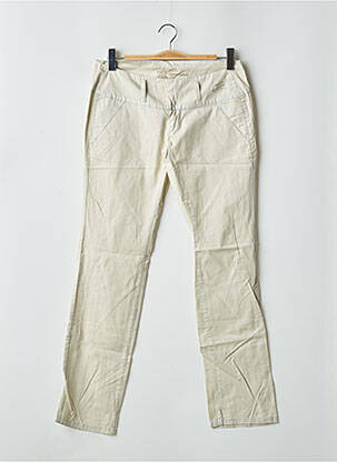 Pantalon slim bej FREEMAN T.PORTER femeie