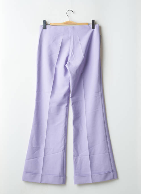 Pantalon evazat violet FREEMAN T.PORTER femeie