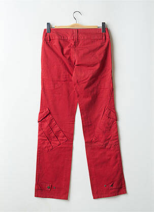 Pantalon cargo croială dreaptă roșu BE YOU K femeie