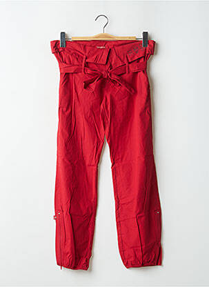 Pantalon drept buzunare roșu BE YOU K femeie