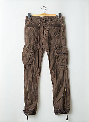 Pantalon cargo maro LE TEMPS DES CERISES femeie