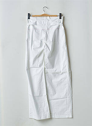 Pantalon drept croială dreaptă alb LADY SOUL femeie