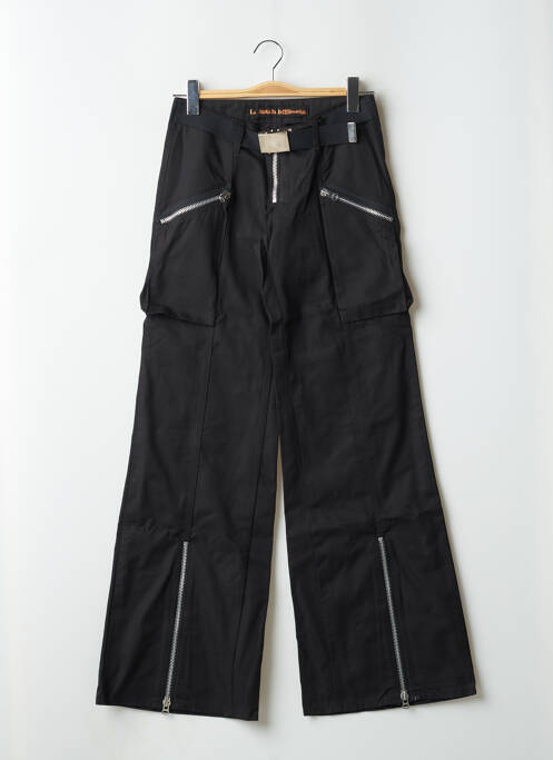 Pantalon evazat negru LA BRIGADA INTERNACIONAL femeie