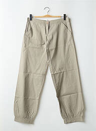 Pantalon drept elasticitate talie joasă gri SESSUN femeie