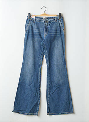 Blugi cu croială evazată albastru SCHOOL RAG femeie