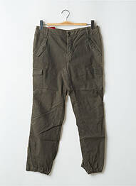 Pantalon cargo buzunare talie joasă verde TEDDY SMITH femeie