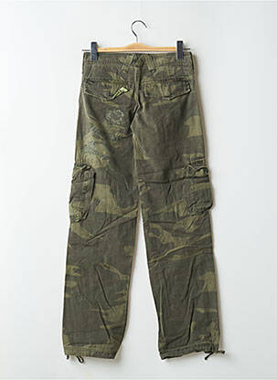 Pantalon cargo buzunare talie joasă verde TEDDY SMITH femeie
