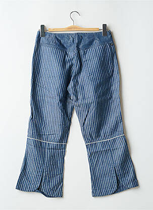 Pantalon trei sferturi talie joasă talie joasă albastru TEDDY SMITH femeie
