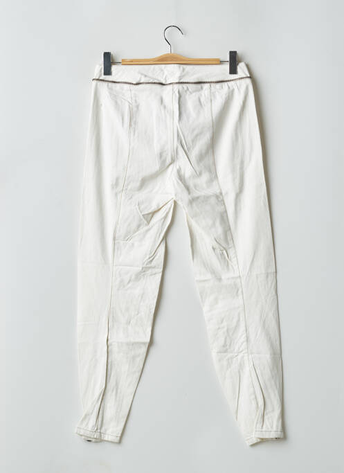 Pantalon drept alb SCHOOL RAG femeie