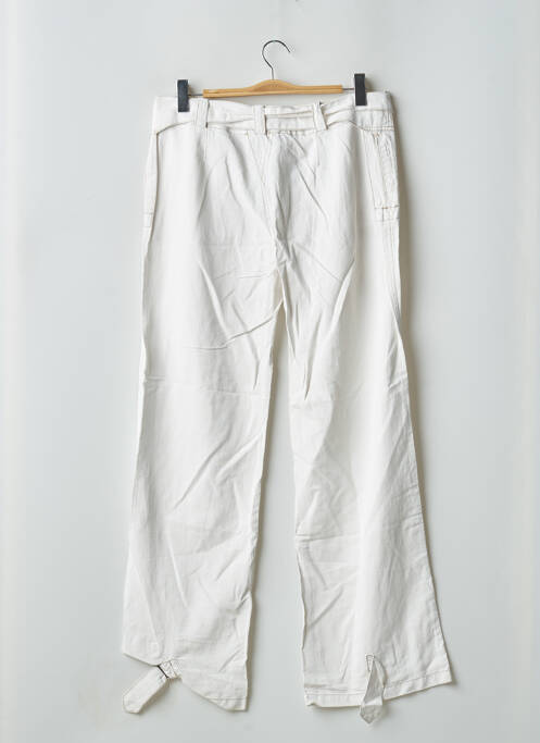 Pantalon drept alb SCHOOL RAG femeie