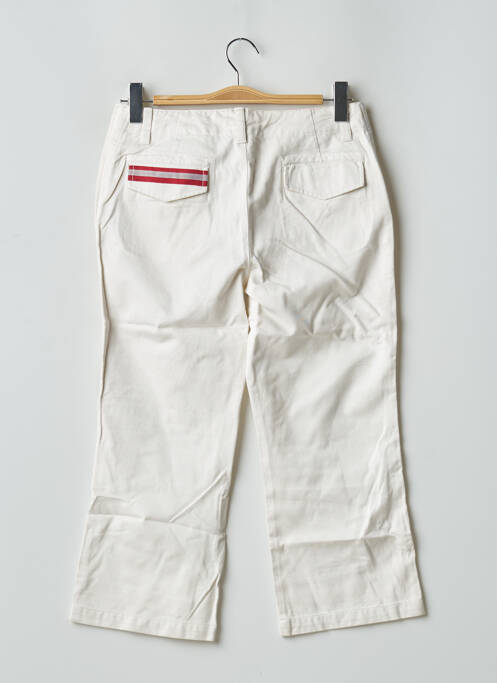 Pantalon trei sferturi alb SCHOOL RAG femeie