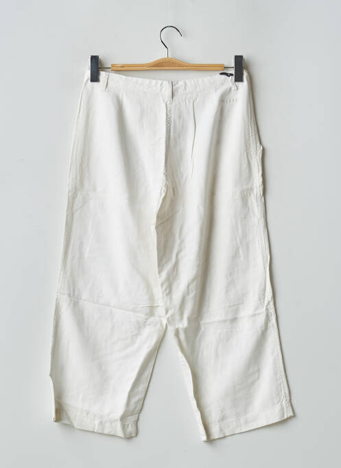 Pantalon trei sferturi alb SCHOOL RAG femeie