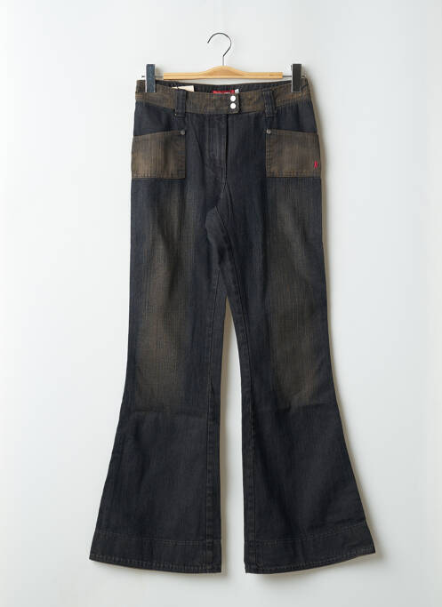 Blugi cu croială evazată albastru TEDDY SMITH femeie