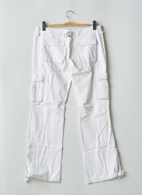 Pantalon cargo alb TEDDY SMITH femeie