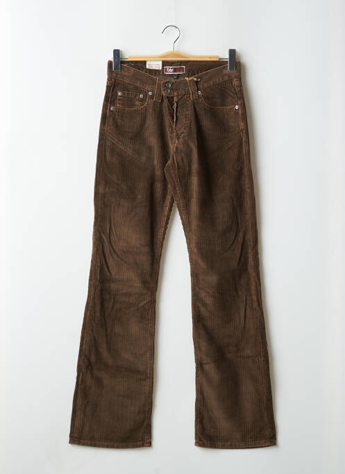 Pantalon drept maro TEDDY SMITH femeie