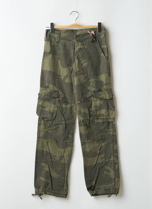Pantalon cargo verde TEDDY SMITH femeie