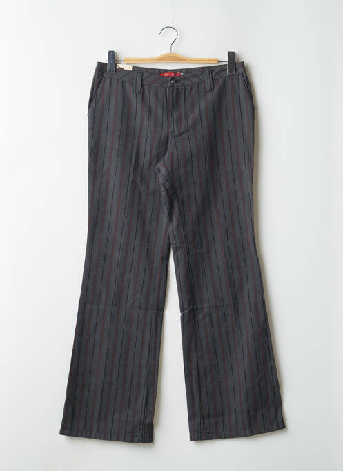 Pantalon drept gri TEDDY SMITH femeie