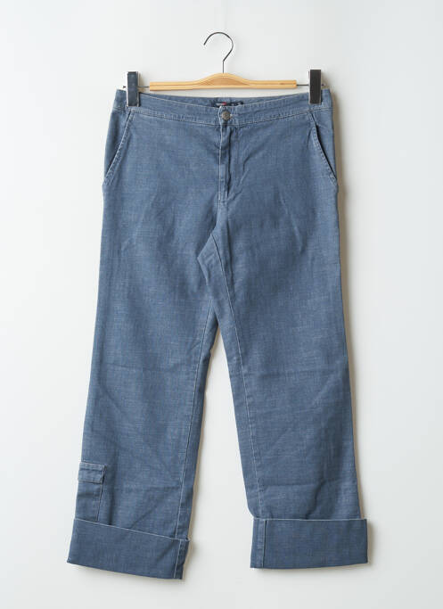 Pantalon 7/8 albastru TEDDY SMITH femeie