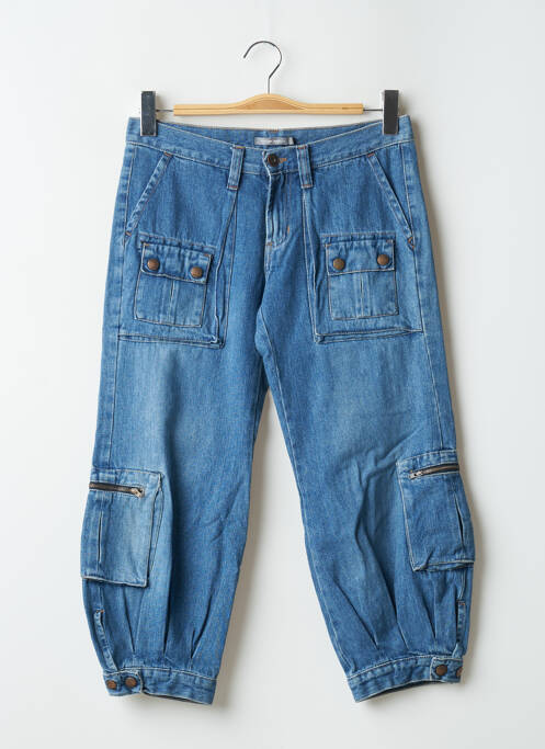 Blugi cu croială dreaptă albastru TEDDY SMITH femeie