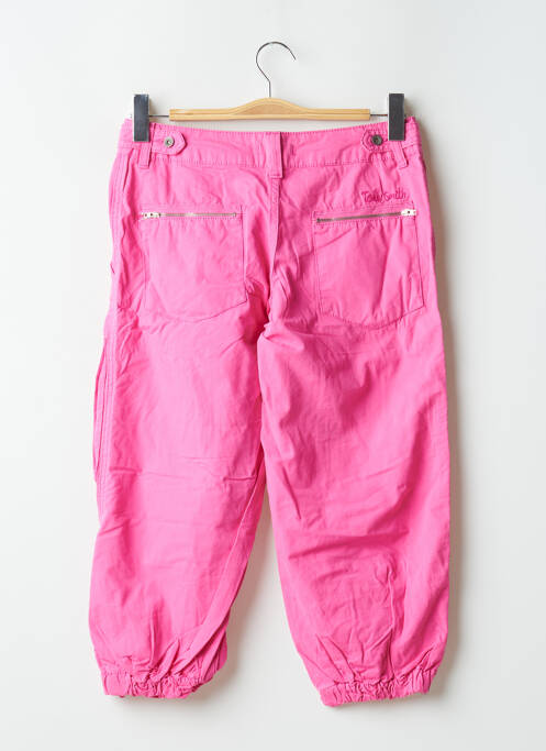 Pantalon trei sferturi roz TEDDY SMITH femeie