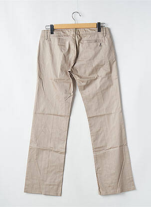 Pantalon chino țesătură poplin mărime normală gri FREEMAN T.PORTER femeie