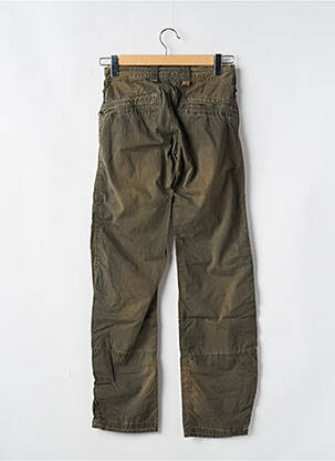 Pantalon drept țesătură poplin mărime normală verde FREEMAN T.PORTER femeie