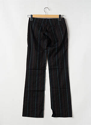 Pantalon chino țesătură poplin mărime normală negru FREEMAN T.PORTER femeie