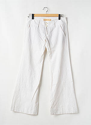 Pantalon evazat alb FREEMAN T.PORTER femeie