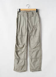 Pantalon cargo croială dreaptă verde FREEMAN T.PORTER femme
