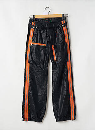 Pantalon drept buzunare talie joasă negru FREEMAN T.PORTER femeie