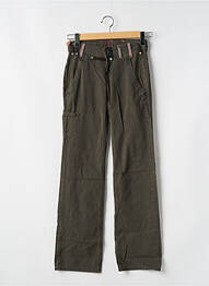 Pantalon cargo croială dreaptă mărime normală verde FREEMAN T.PORTER femeie