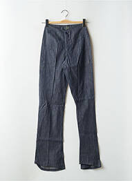 Blugi bootcut țesătură brută talie joasă albastru BE YOU K femme