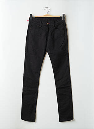 Pantalon slim talie joasă talie joasă negru BE YOU K femeie
