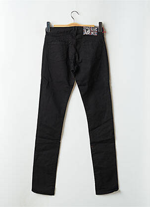 Pantalon slim talie joasă talie joasă negru BE YOU K femeie