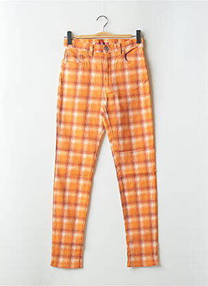 Pantalon slim portocaliu BONAVENTURE femeie