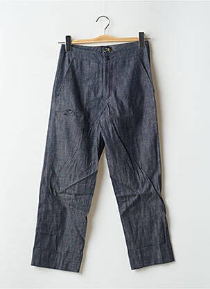 Pantalon 7/8 talie înaltă talie înaltă albastru BE YOU K femeie