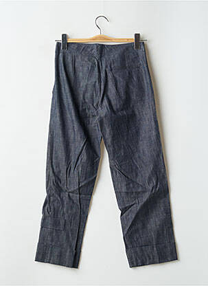Pantalon 7/8 talie înaltă talie înaltă albastru BE YOU K femeie