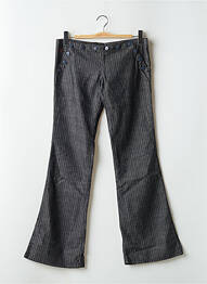 Pantalon evazat talie joasă talie joasă albastru CIMARRON femeie